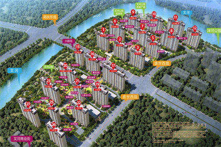 首付2万水岸豪庭三室单价仅需5000多点中间楼层出路平顺